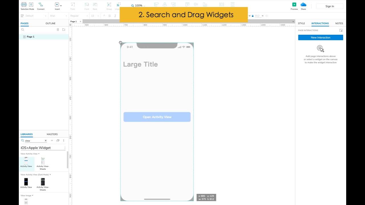 How to Use AxureBoutique Axure Widget Library YouTube
