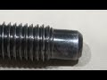 What A Worn Steering Gear Box Bolt Looks Like