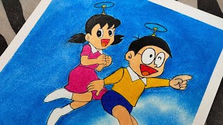 How To Draw Doraemon And Nobita | Doraemon cartoon character | Drawing for Beginners screenshot 5