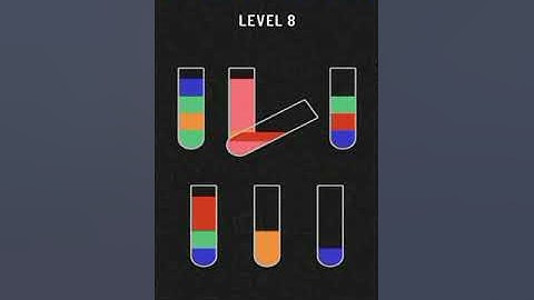 water sort puzzle -color sorting game level -1 10