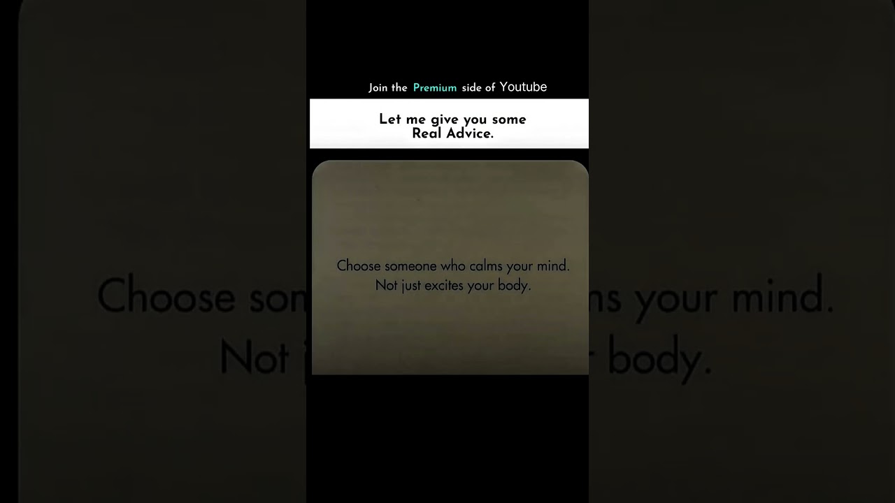 Choose Peace Over Passion: Real Relationship Advice