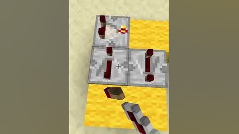 Tutorial: Simple Redstone Clock #shorts