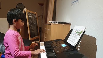 25 Skipping Frogs (Bastien Piano Basics Primer Level) by Vishwa