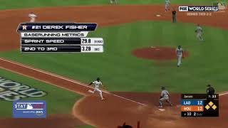Statcast: Fisher's winning run