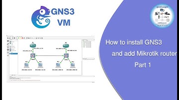 How to setup GNS3 and add Mikrotik CHR Part 1