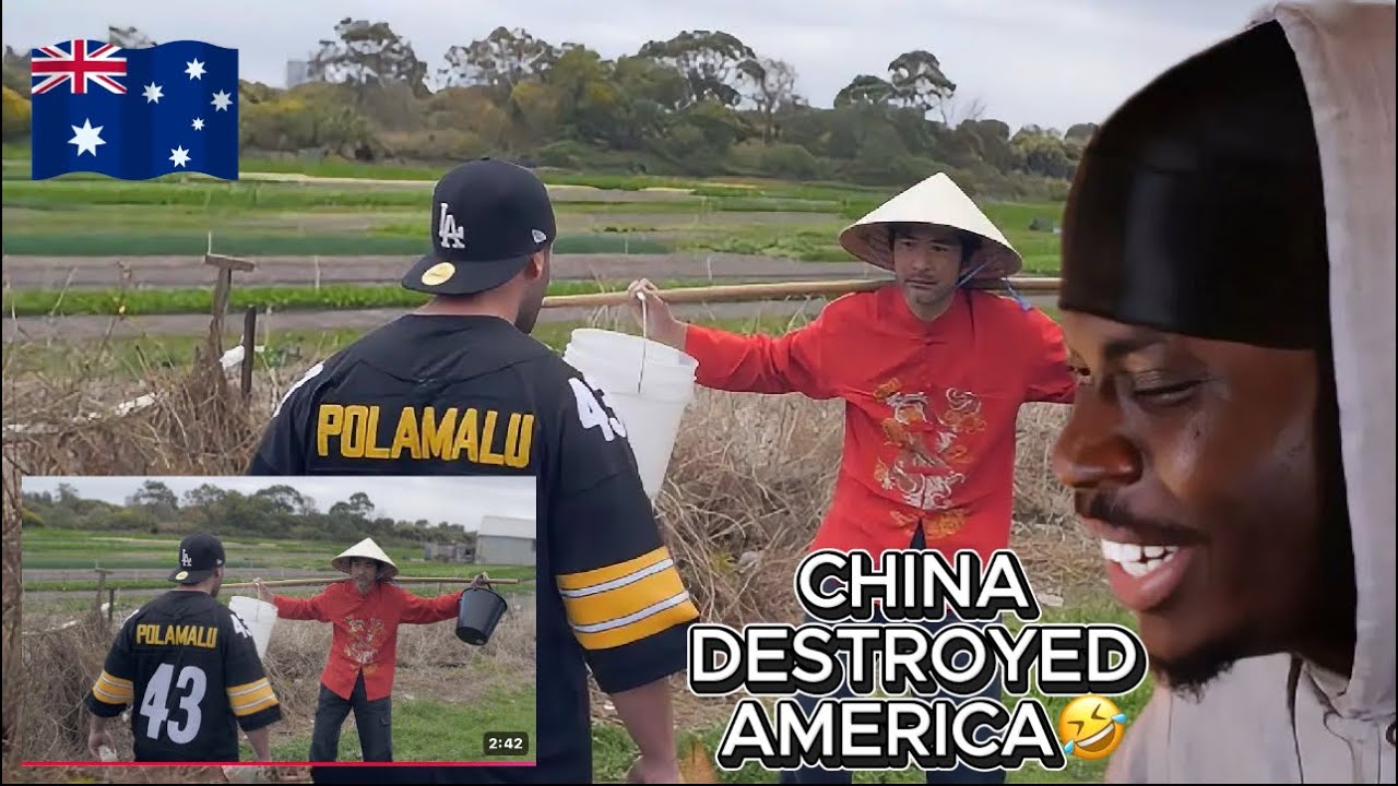 🇺🇸🇦🇺AMERICA VS CHINA RAP BATTLE - REACTION🤣🤣@superwog