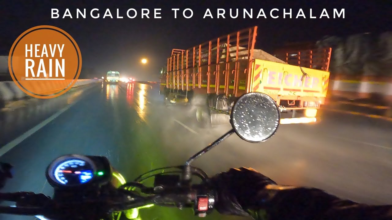 Arunachalam | Tiruvannamalai | Bangalore to Arunachalam | Rainy day ...