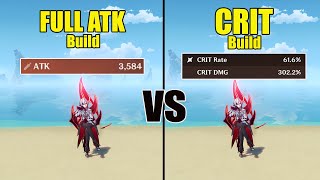Arlno Full Atk Vs Crit Build - Best Build?? - Genshin Impact