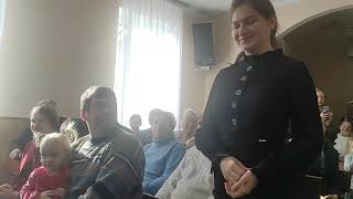 объявление в церкви Илья&Анна г.Рогачев МСЦЕХБ