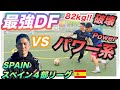 【スペイン４部】82kgの超大型FWを撃破せよ！〈DF解説〉スピードに乗った相手に体を入れるタイミング［最強DF数珠つなぎ #3］