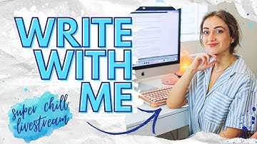 Write With Me LIVESTREAM ✍️✨ super chill writing session