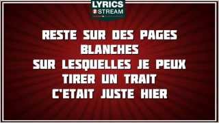 Miniatura de vídeo de "Paroles Tu Ne M'as Pas Laisse Le Temps - David Hallyday  tribute"