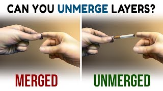 How to UNMERGE LAYERS - Digital Art Mistakes