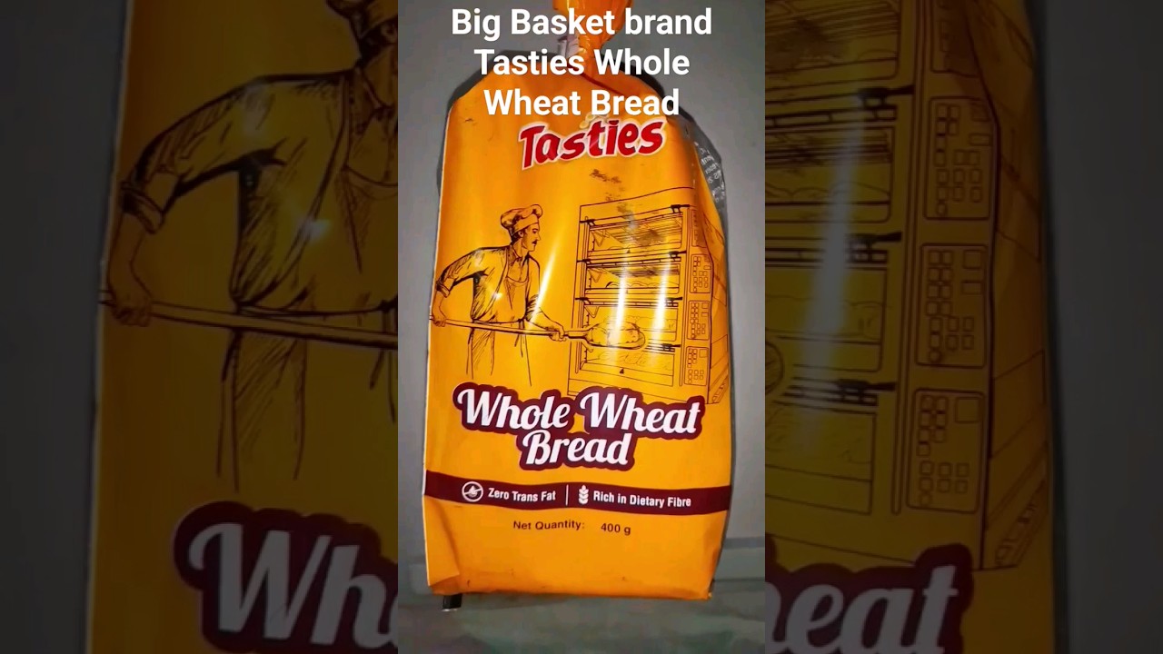 New! Big Basket Whole Wheat Bread 🍞 