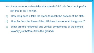 Ch. 6 - Motion in Two Dimensions - Section 1 - Problem #1