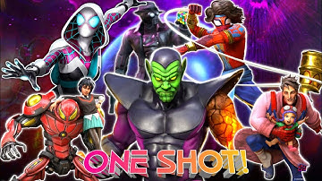 MSF DD6 First Node | Complete In One Shot | Easy To Win | Dark Dimension 6 | Marvel Strike Force