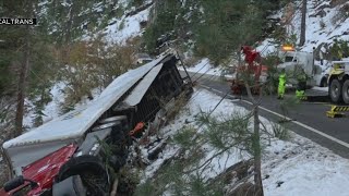 Highway 89 reopens nearly three days after a big rig fell over