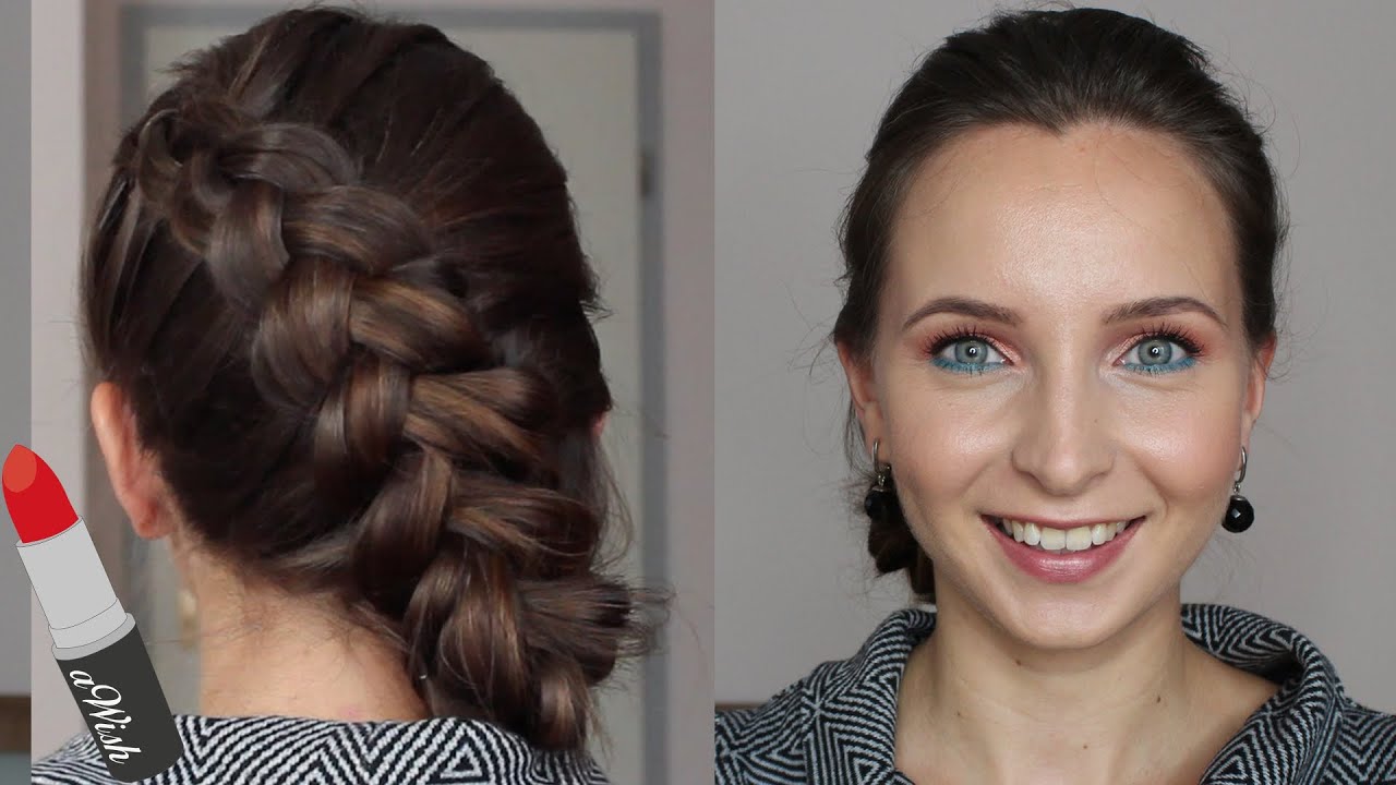 HOLLÄNDISCHER ZOPF - schräg FLECHTEN | aWish