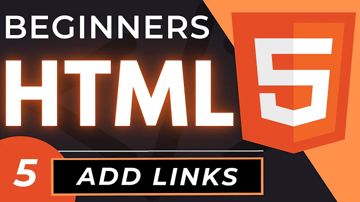 How to Add Links in HTML code | HTML5 Linking Tutorial