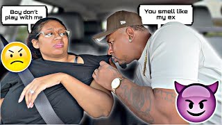 YOU SMELL LIKE MY EX PRANK ON WIFE! *SHE FLIPPED*
