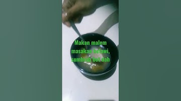 Thumbnail of Makan malem masakan Betawi, sayur asem sambel goreng ati ampla, bikin ngilerrrr