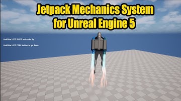 Jetpack Mechanics System for Unreal Engine 5 - Fully Online Compatible