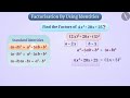 Factorization using Remarkable Identities