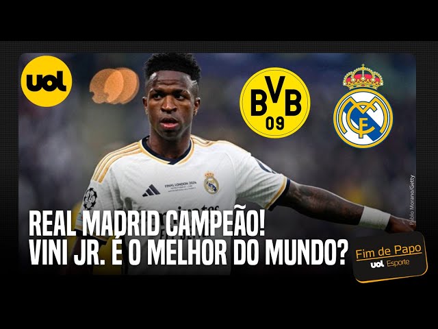 🔴 VINI JR DECIDE E REAL MADRID É CAMPEÃO DA CHAMPIONS LEAGUE PELA 15ª VEZ! class=