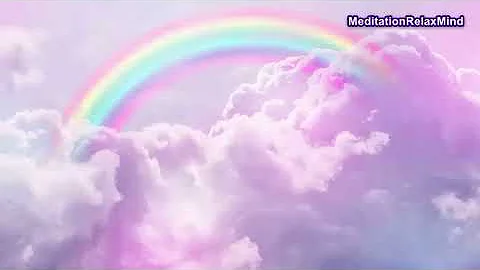 Rainbow 🌈 Meditation and Relaxing Music 🎵 - Guided Meditation sound, Relax and Calm, Yoga