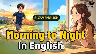 Daily Routines in English 🌅 Morning to Night | Speak English with J & May