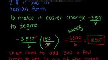 Find a positive angle less than 2π that is coterminal