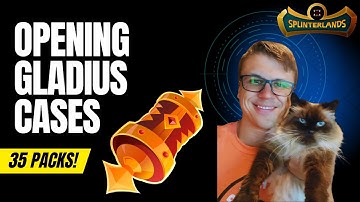 Opening 35 Gladius Cases on Splinterlands