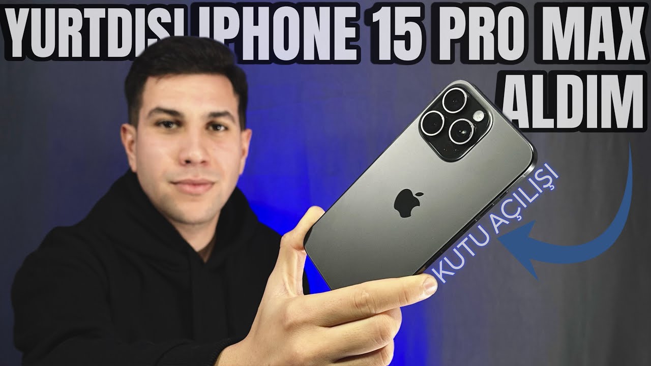 I bought an iPhone 15 Pro Max 256GB/Black Titanium (From Abroad