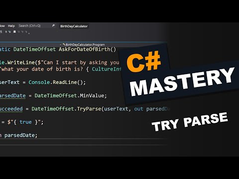 Try Parse - C# Mastery Course