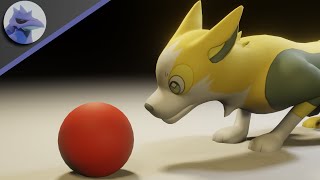 Boltund The Dodgeball Ik Bone Test Pokemon 3D Animation Short