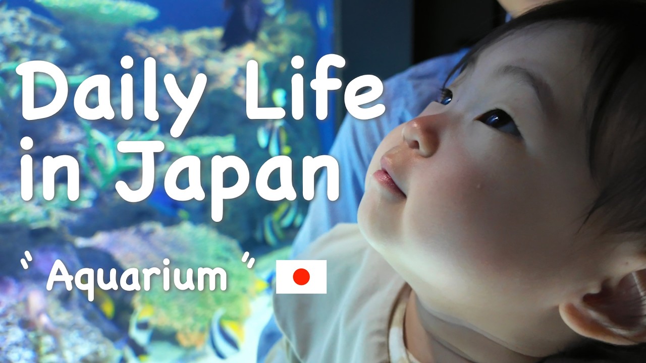 Daily Life in Japan with a Baby | A Day at the Aquarium