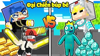 HUY NOOB ĐẠI CHIẾN BÚP BÊ TRIỆU PHÚ TRONG MINECRAFT*HUY NOOB ĐẠI CHIẾN BÚP BÊ🤩💎