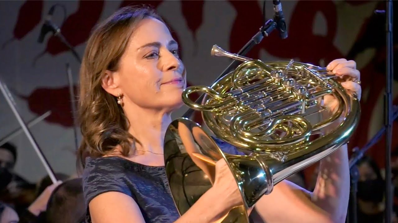 Mozart Horn Concerto No.1 in D Major K412 - 2. Rondo Allegro -  Sarah Willis/ Mozart y Mambo