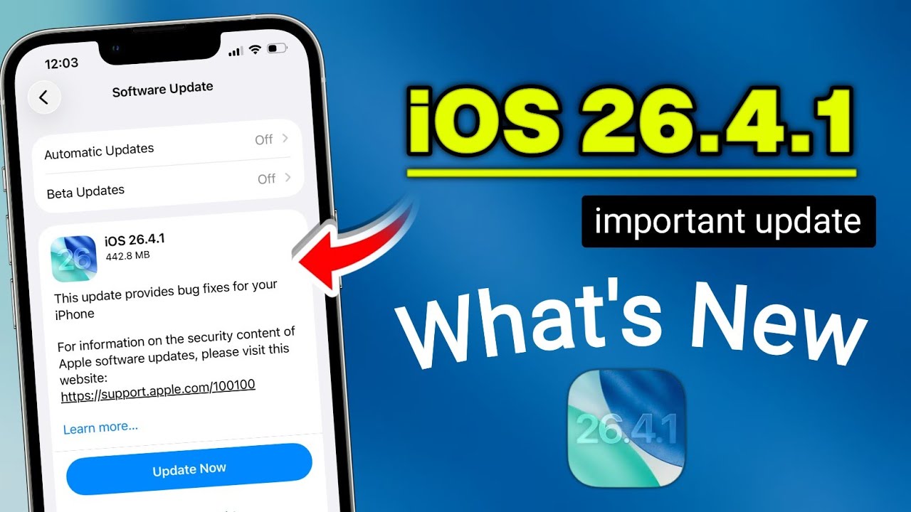 iOS 26.4.1 Update Review in Hindi | New Features & Bugs 😱 iOS 26.4.1 ...