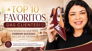 ✨ Top 10 Favoritos das Clientes! SAPATOS FEMININOS VIZZANO E MODARE ULTRACONFORTO ✨️