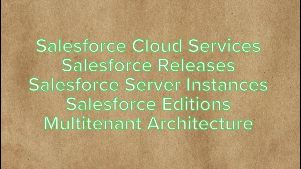 Salesforce Cloud Services