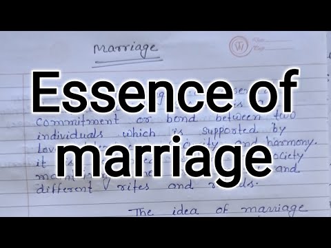 Per qu&#232; el matrimoni &#233;s important per a la societat?