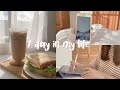 Vlog | A day in my life ☁️🍃 productive day, unboxing + a lot of eating 🍲🥢