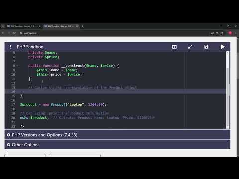 PHP Magic Methods Explained: Unveiling toString() | How to Use PHP's toString() Magic Method