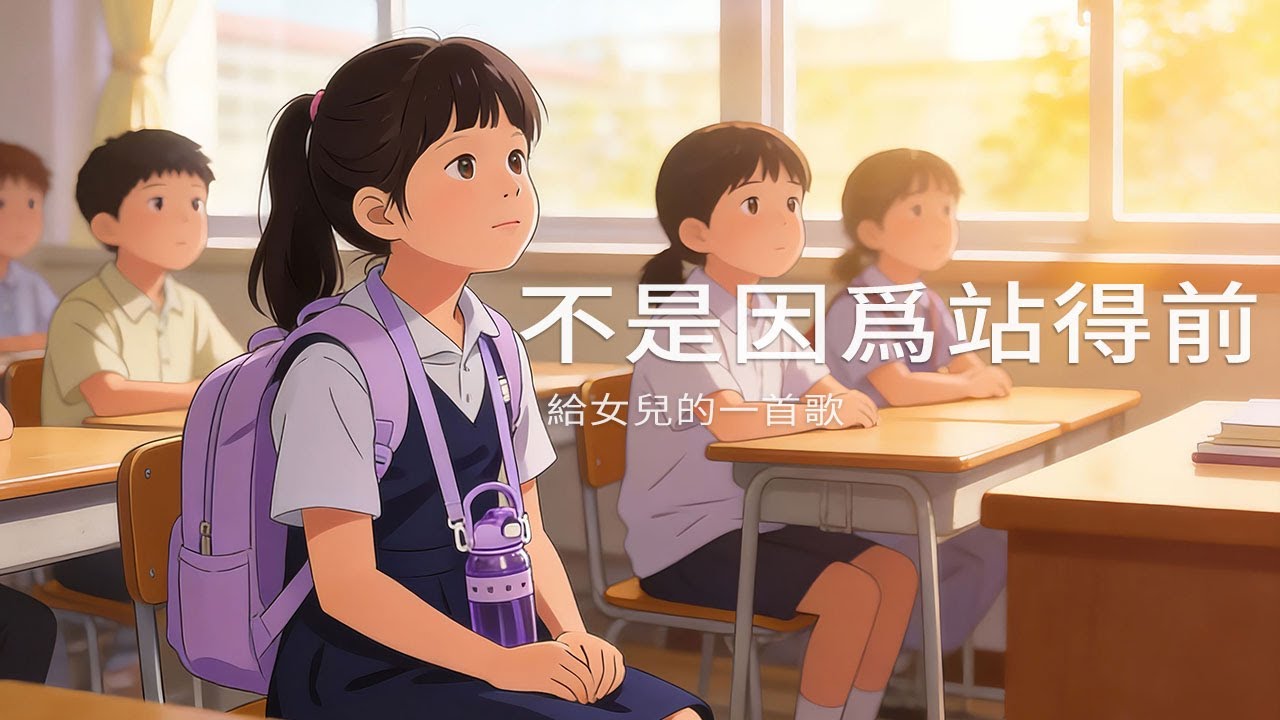 《不是因为站得前》｜写给女儿的一首歌