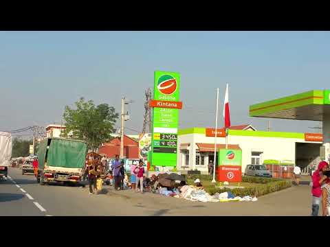 Madagascar Antananarivo drive in the city. Μαδαγασκάρη οδήγηση στην πρωτεύουσα.