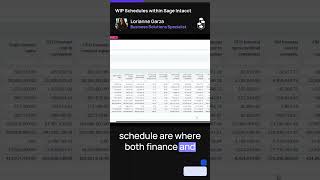 WIP Schedules in Sage Intacct: Forecast to GL Posting