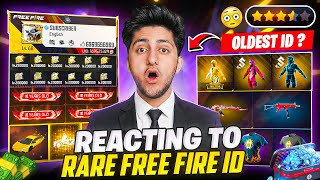 Reacting To Rare Free Fire Id Of My Subscribers 100 Level Accounts 😳 - Garena Free Fire