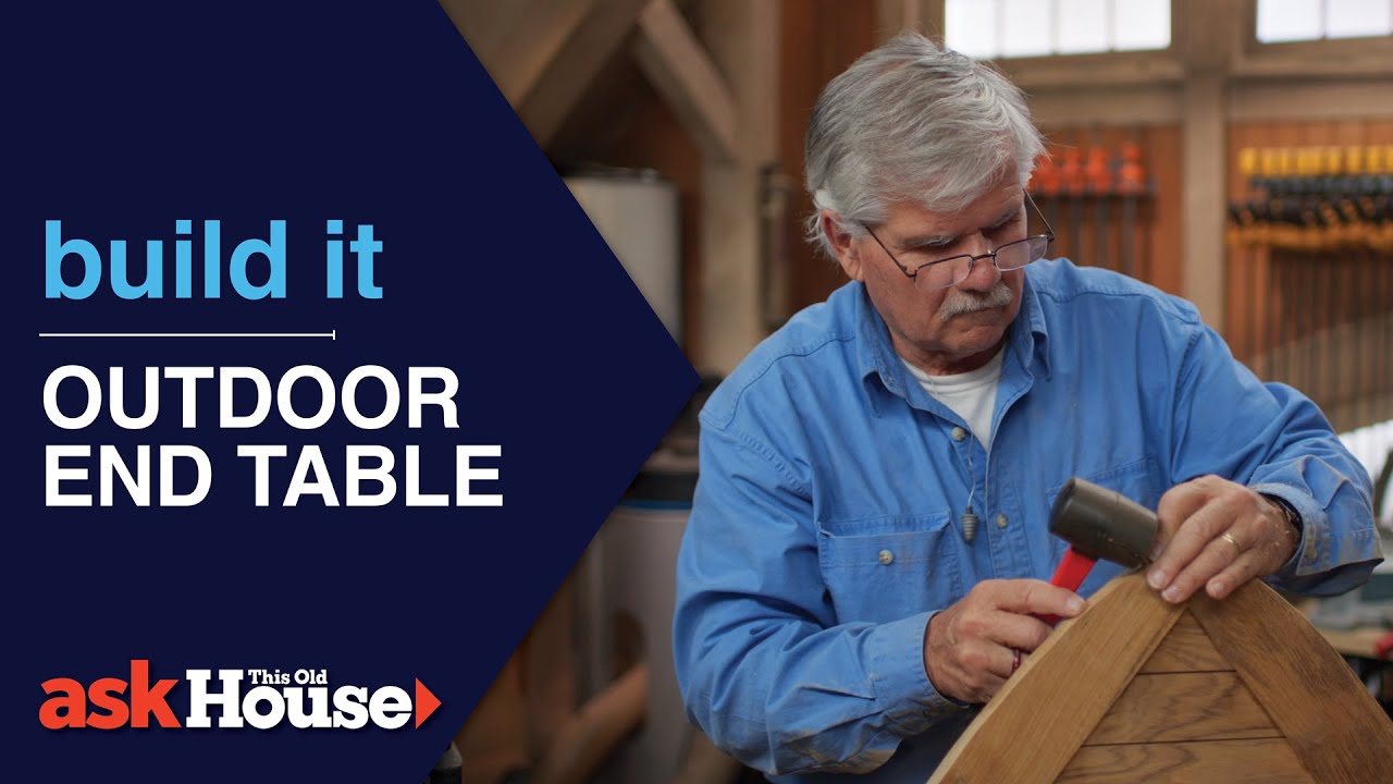 Outdoor End Table | Build It | Ask This Old House - YouTube