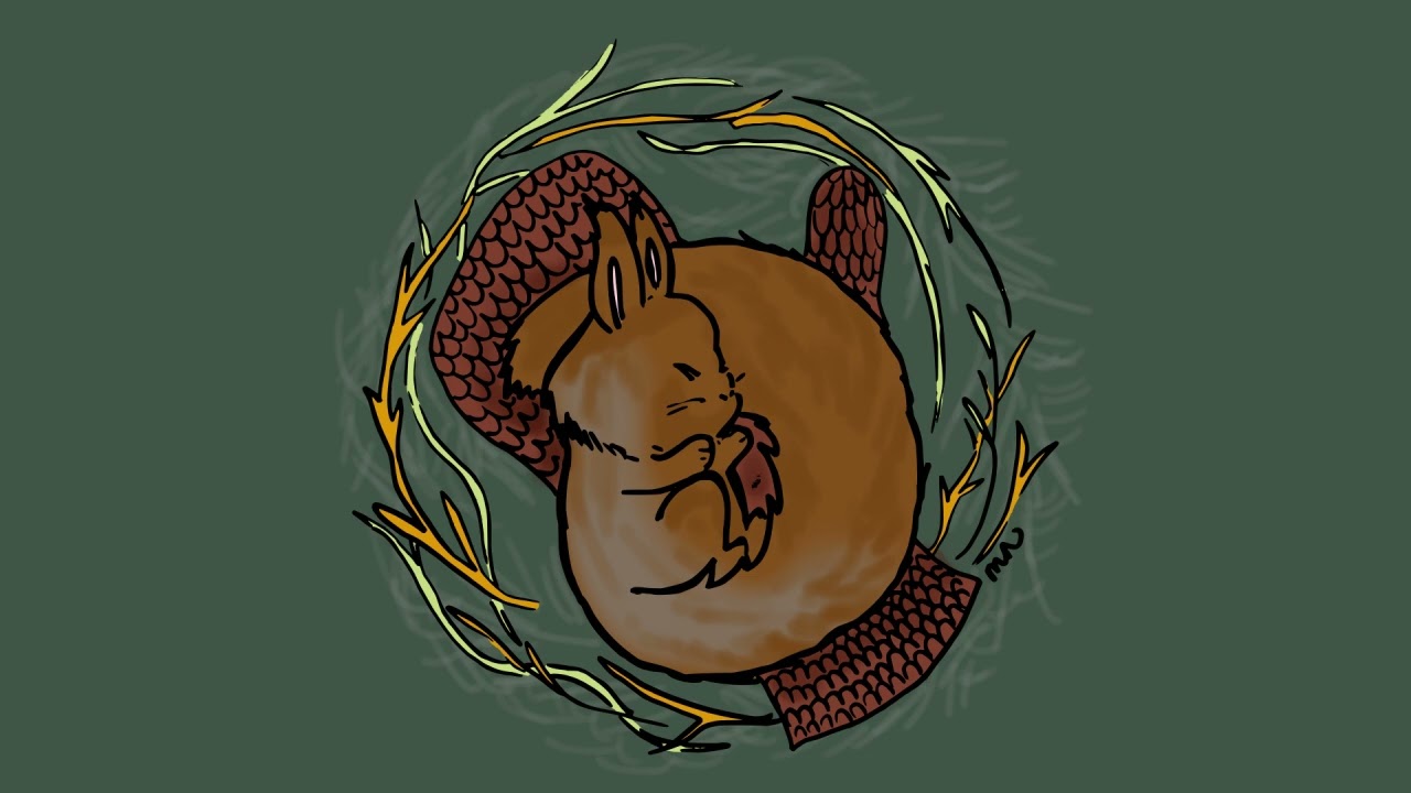 Satuhetki: Oravan kiireinen syksy